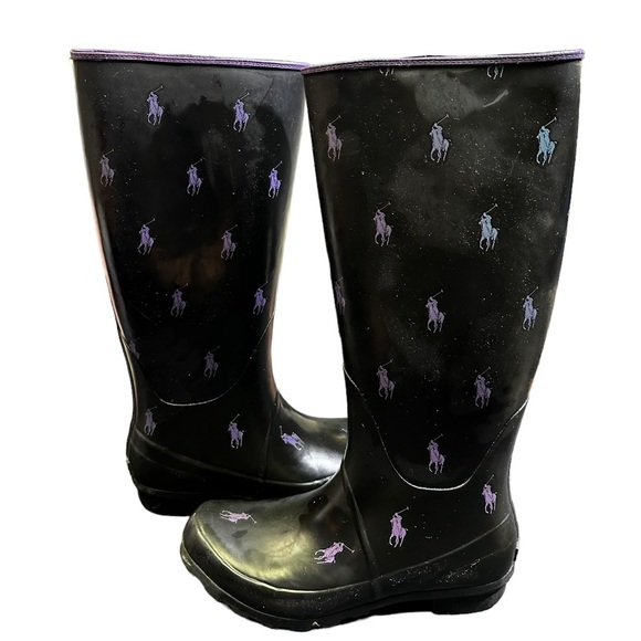 Ralph Lauren Rain Boots - Picture 9 of 12